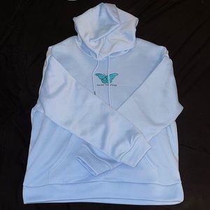 Shein Blue Butterfly Sweater